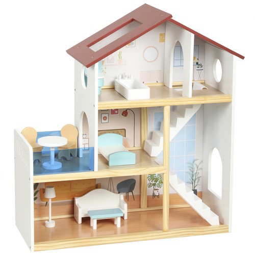 Kids wooden dolls house - kids,