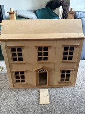 Wooden Dolls House 3 Storey