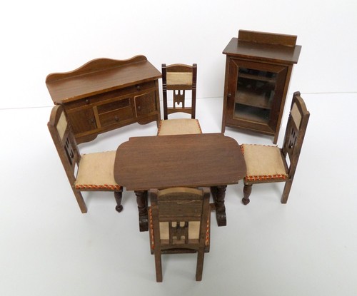 Antique wooden dolls house - antique,