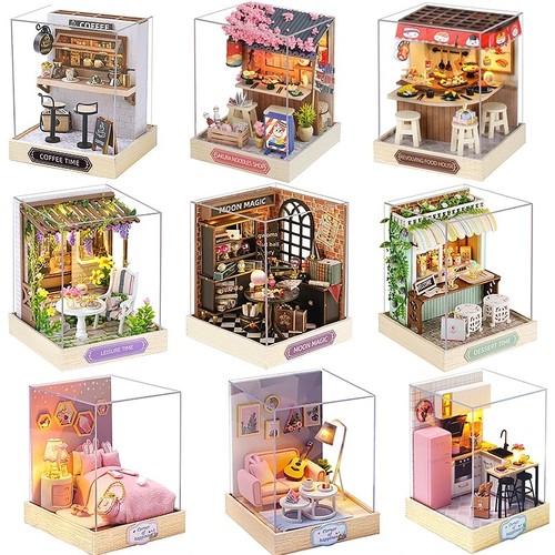 Diy mini wooden - diy, kit