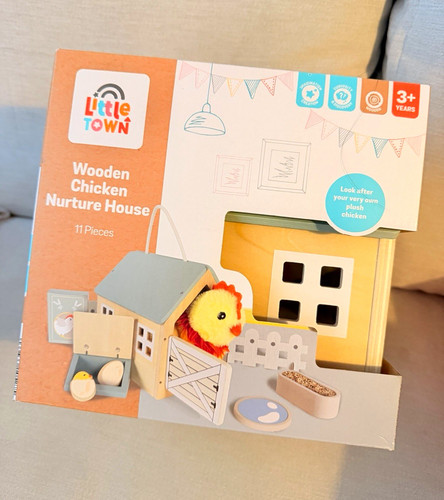 Little town wooden furnished - town,