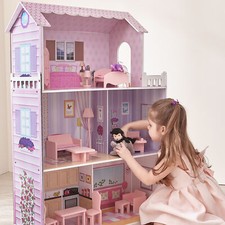 Wooden Dolls House Giant Tall