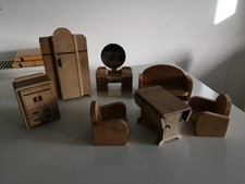 1930s Handmade Wooden Dolls