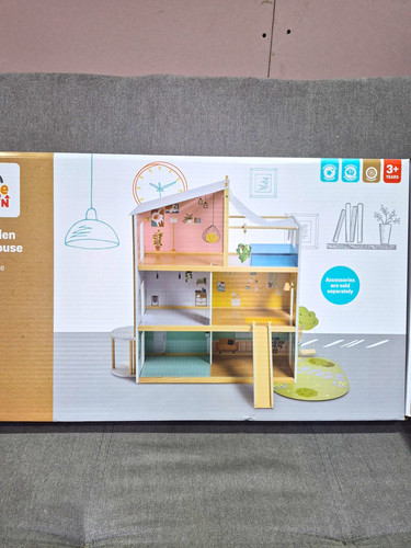 Little town aldi wooden - town, doll