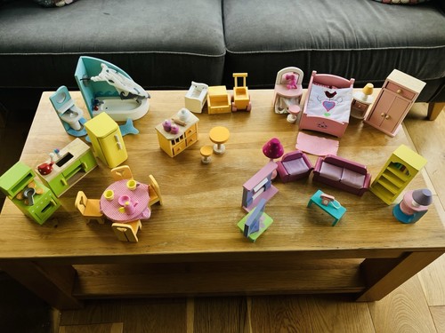 Toy van wooden - toy,