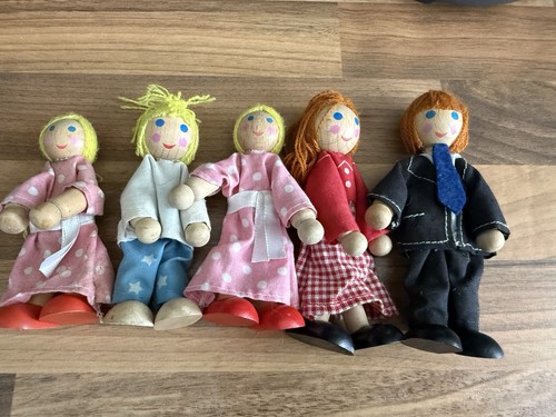 Set wooden doll - set, of