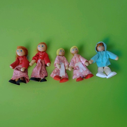 Vintage dolls house figures - dolls,