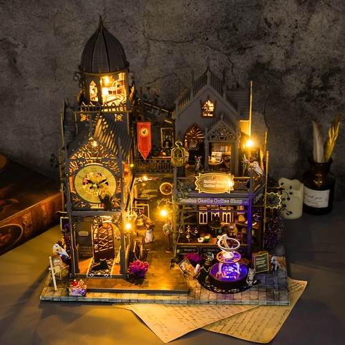 Diy dolls house - house, magic