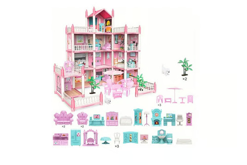 Wooden doll house storey - wooden,