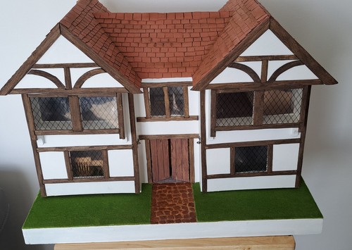 Mock tudor style wooden - wooden, dolls