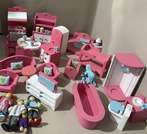 Elc wooden bundle doll - elc, ~