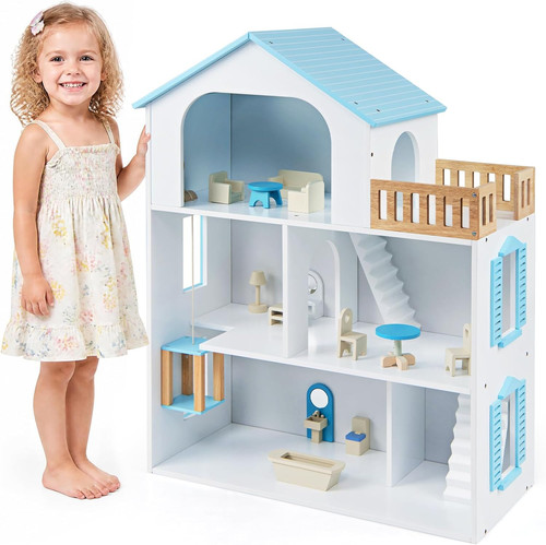 Large kids dollhouse - kids, dollhouse,