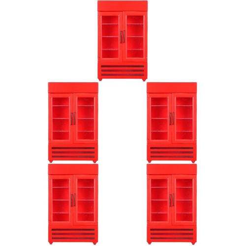 Durable red miniature fridge - durable,