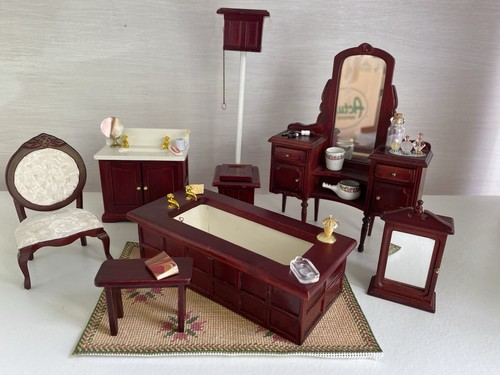 Dolls house wooden - dolls,