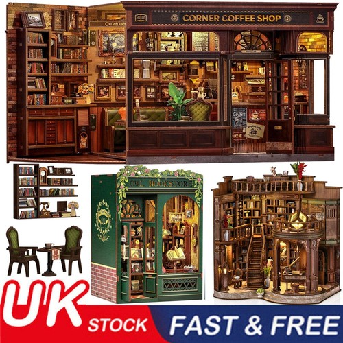 Diy book nook - book, coffee