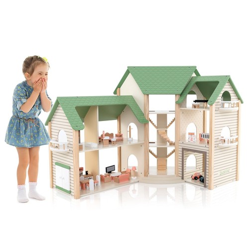 Kids doll house - doll, girls