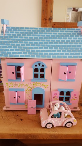Toy van wooden - toy,