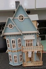 Georgian Home  Wooden Dolls