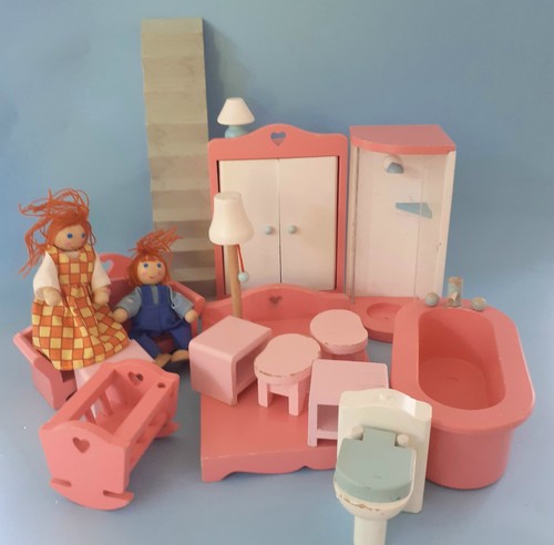 Bundle chunky wooden doll - bundle,