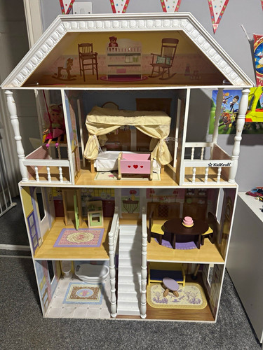 Kidkraft wooden storey white - kidkraft,