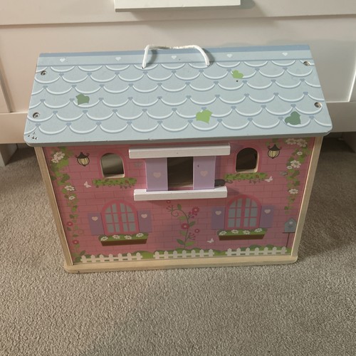 Wooden folding doll house - folding, doll’s