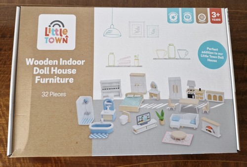 Aldi little town wooden dolls - aldi,