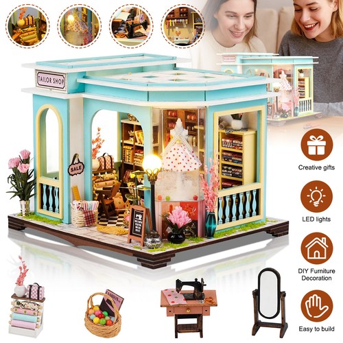 Rolife diy doll house kit - house,