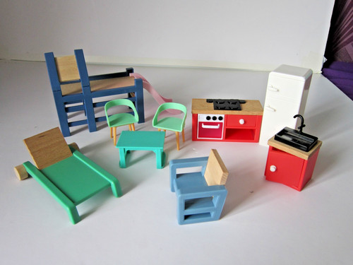 Doll house furniture kitchen - doll,