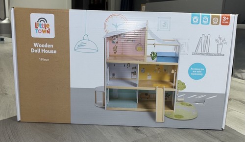 Aldi little town wooden - aldi,