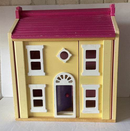 Wooden dollhouse three - wooden,