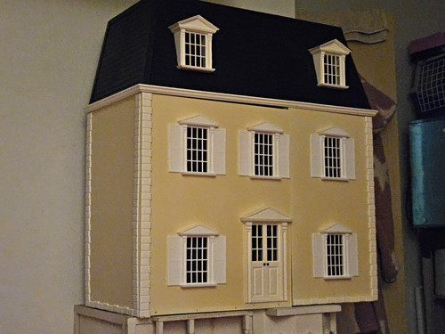 Wooden doll house - house, 3