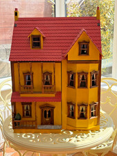 Wooden Dolls House Including