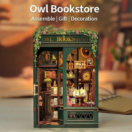 Diy book nook owl bookstore - diy,