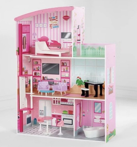 Wooden pink mansion fashion - wooden,
