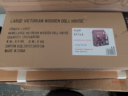 Kiddi wooden victorian doll - kiddi,