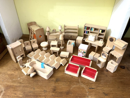 Collection wooden furniture - of,