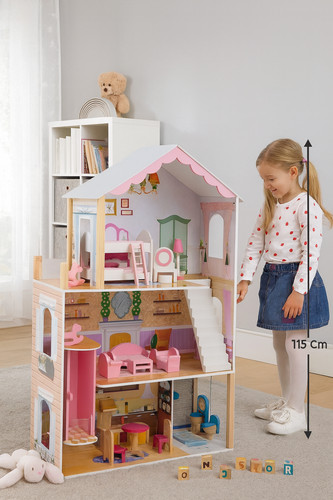 Kids wooden dolls house - kids,