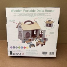 Toylife Wooden Portable Dolls