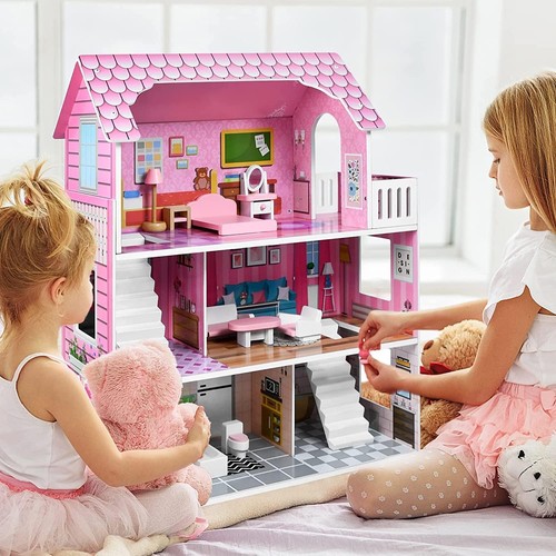 Kids wooden dolls house - kids,