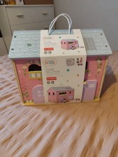 Folding Wooden Doll's House