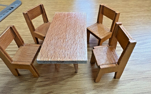 Doll house furniture - furniture, vintage